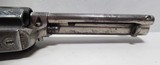 KANSAS SHIPPED FACTORY ENGRAVED COLT S.A.A. REVOLVER from COLLECTING TEXAS – GOLD GILT CYLINDER with CARVED PEARL GRIPS - 1901 - 18 of 20