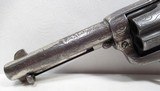 KANSAS SHIPPED FACTORY ENGRAVED COLT S.A.A. REVOLVER from COLLECTING TEXAS – GOLD GILT CYLINDER with CARVED PEARL GRIPS - 1901 - 9 of 20