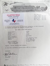 KANSAS SHIPPED FACTORY ENGRAVED COLT S.A.A. REVOLVER from COLLECTING TEXAS – GOLD GILT CYLINDER with CARVED PEARL GRIPS - 1901 - 20 of 20