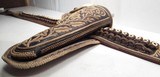 FANCY MEXICAN HOLSTER & BELT from COLLECTING TEXAS – HOLSTER & BELT for 4” - .38 CALIBER REVOLVER - 6 of 10