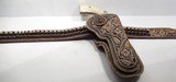 FANCY MEXICAN HOLSTER & BELT from COLLECTING TEXAS – HOLSTER & BELT for 4” - .38 CALIBER REVOLVER - 2 of 10