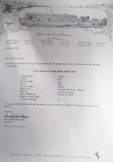 VERY FINE ANTIQUE COLT SINGLE ACTION ARMY 45 from COLLECTING TEXAS – MADE 1896 - 19 of 20