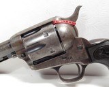 NICE ANTIQUE COLT SINGLE ACTION ARMY 44-40 REVOLVER from COLLECTING TEXAS – “COLT FRONTIER SIX SHOOTER” ROLL DIE – SHIPPED 1898 - 3 of 20