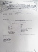 HIGH CONDITION ANTIQUE COLT SINGLE ACTION ARMY 44/40 REVOLVER from COLLECTING TEXAS – SHIPPED 1895 - 19 of 19