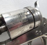 FINE COLT 1861 NAVY CONVERSION from COLLECTING TEXAS – ORIGINAL TOOLED SLIM-JIM HOLSTER - 4 of 25