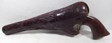 FINE COLT 1861 NAVY CONVERSION from COLLECTING TEXAS – ORIGINAL TOOLED SLIM-JIM HOLSTER - 22 of 25