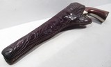 FINE COLT 1861 NAVY CONVERSION from COLLECTING TEXAS – ORIGINAL TOOLED SLIM-JIM HOLSTER - 23 of 25