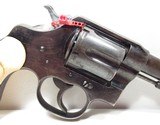 NICE EARLY COLT NEW SERVICE 44-40 REVOLVER from COLLECTING TEXAS – CARVED IVORY GRIPS with TOOLED HOLSTER - 3 of 19