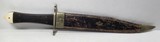 NICE GEORGE WOODHEAD BOWIE KNIFE with SHEATH from COLLECTING TEXAS – CIRCA 1850 - 8 of 9