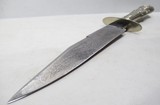 VERY NICE CALIFORNIA GOLD RUSH BOWIE KNIFE from COLLECTING TEXAS – ORIGINAL SHEATH - 7 of 11
