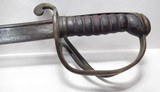 ORIGINAL N.P. AMES MODEL 1833 DRAGOON SABRE with ORIGINAL SCABBARD from COLLECTING TEXAS - 7 of 11