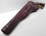 COLT 1861 NAVY CONVERSION from COLLECTING TEXAS – TOOLED SLIM-JIM HOLSTER - 23 of 25