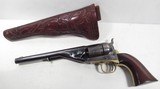 COLT 1861 NAVY CONVERSION from COLLECTING TEXAS – TOOLED SLIM-JIM HOLSTER - 1 of 25