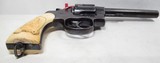 NICE EARLY COLT NEW SERVICE 44-40 REVOLVER from COLLECTING TEXAS – CARVED IVORY GRIPS with TOOLED HOLSTER - 14 of 21