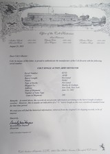 COLORFUL COLT SAA 44-40 ETCH PANEL NICKEL REVOLVER from COLLECTING TEXAS – CARVED PEARL GRIPS – 7 1/2” BARREL - 18 of 18