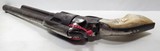 COLORFUL COLT SAA 44-40 ETCH PANEL NICKEL REVOLVER from COLLECTING TEXAS – CARVED PEARL GRIPS – 7 1/2” BARREL - 12 of 18