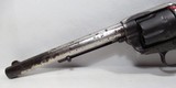 COLORFUL COLT SAA 44-40 ETCH PANEL NICKEL REVOLVER from COLLECTING TEXAS – CARVED PEARL GRIPS – 7 1/2” BARREL - 8 of 18