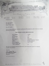 HIGH CONDITION COLT SINGLE ACTION ARMY 41 REVOLVER from COLLECTING TEXAS – SHIPPED 1906 - 18 of 18