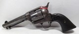 NICE ANTIQUE COLT SINGLE ACTION ARMY 44-40 REVOLVER from COLLECTING TEXAS – “COLT FRONTIER SIX SHOOTER” ROLL DIE – SHIPPED 1898 - 1 of 20