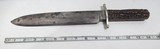 NICE LARGE EARLY HARRISON BROS. & HOWSON BOWIE KNIFE from COLLECTING TEXAS – CIRCA 1850 - No.45 NORFOLK ST, SHEFFIELD - 11 of 16