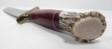 OUTSTANDING HANDMADE SILVEY CUSTOM KNIFE with ORIGINAL SHEATH from COLLECTING TEXAS - 8 of 14