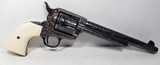 COLT SAA 2ND GEN. FACTORY ENGRAVED REVOLVER from COLLECTING TEXAS – PROBABLY the BEST ENGRAVED 2ND Gen. COLT in EXISTENCE - 7 of 21