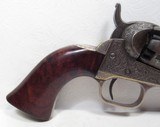 CIVIL WAR ERA GUSTAVE YOUNG ENGRAVED COLT 1849 POCKET REVOLVER from COLLECTING TEXAS – MADE 1861 – SIX SHOT VERSION - 2 of 15