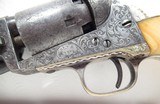 COLT 1849 POCKET MODEL REVOLVER with IVORY GRIPS from COLLECTING TEXAS – GUSTAVE YOUNG ENGRAVED - 4 of 18