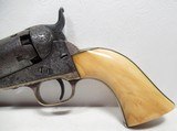 COLT 1849 POCKET MODEL REVOLVER with IVORY GRIPS from COLLECTING TEXAS – GUSTAVE YOUNG ENGRAVED - 2 of 18