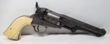 COLT 1849 POCKET MODEL REVOLVER with IVORY GRIPS from COLLECTING TEXAS – GUSTAVE YOUNG ENGRAVED - 5 of 18