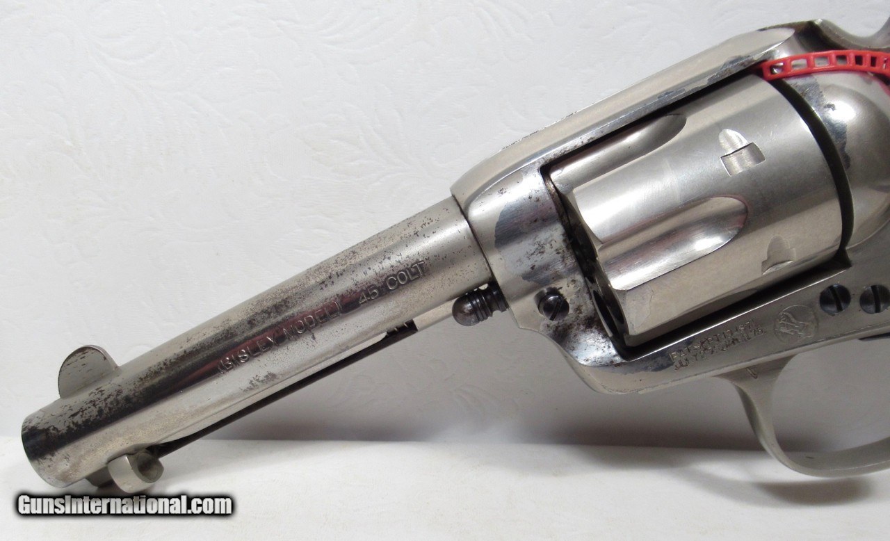 RARE and HISTORIC COLT S.A.A. BISLEY MODEL from COLLECTING