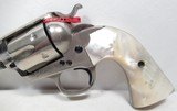 RARE and HISTORIC COLT S.A.A. BISLEY MODEL from COLLECTING TEXAS – OWNED by TEXAS SHERIFF – NICKEL with PEARL GRIPS - 2 of 19