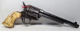 FINE ANTIQUE COLT S.A.A. 45 from COLLECTING TEXAS – IVORY GRIPS with 7 1/2” BARREL - 1 of 18