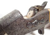RARE REMINGTON 1866 ROLLING BLOCK IVORY STOCKED and ENGRAVED PISTOL from COLLECTING TEXAS - 5 of 23