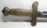 FINE AMES 1832 FOOT ARTILLERY SWORD from COLLECTING TEXAS – TYPE TWO BRASS HILT – DATED 1836 - 8 of 18