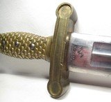 FINE AMES 1832 FOOT ARTILLERY SWORD from COLLECTING TEXAS – TYPE TWO BRASS HILT – DATED 1836 - 10 of 18
