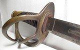 SALE PENDING!!!
AMES MODEL 1840 DRAGOON SABER DATED 1847 from COLLECTING TEXAS – MEXICAN WAR ERA HEAVY CAVALRY SABER - 8 of 19