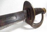 SALE PENDING!!!
AMES MODEL 1840 DRAGOON SABER DATED 1847 from COLLECTING TEXAS – MEXICAN WAR ERA HEAVY CAVALRY SABER - 11 of 19