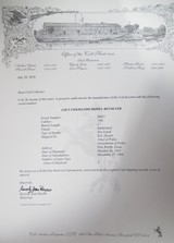 COLT COMMANDO REVOLVER from COLLECTING TEXAS – SHIPPED to FT. WORTH, TEXAS CHIEF of POLICE in 1945 – MADE 1944 - 17 of 17