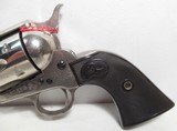 VERY HIGH CONDITION COLT SAA 32 W.C.F. (32-20) from COLLECTING TEXAS – MADE 1903 – NICKEL FINISH – KANSAS CITY SHIPPED - 2 of 18