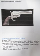 ONE of the BEST ANTIQUE COLT SINGLE ACTION ARMY REVOLVERS in EXISTANCE! from COLLECTING TEXAS – CHICAGO SHIPPED 1892 - .45 CALIBER - 19 of 20