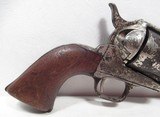 UNUSUAL ANTIQUE FACTORY ENGRAVED COLT SAA 45 from COLLECTING TEXAS – FRAME MADE 1876 – SHIPPED 1883 - 2 of 17