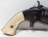 VERY NICE SMITH & WESSON “OLD ARMY” 32 R.F. REVOLVER from COLLECTING TEXAS – NICE CONDITION - CIVIL WAR ERA – PEARL GRIPS – KITTREDGE & Co. MARKED - 7 of 17