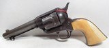 COLORFUL WESTERN SHIPPED COLT S.A.A. 45 from COLLECTING TEXAS – SHIPPED 1878 with MOOSE BRAND LEATHER GOODS HOLSTER - 4 of 22