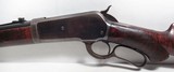 EXTREMELY RARE ANTIQUE WINCHESTER MODEL 1886 DELUXE 45-70 from COLLECTING TEXAS – SPECIAL ORDER 22” SHORT RIFLE TAKEDOWN - 7 of 24