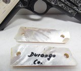 FINE COLT 1911 – 38 SUPER SLIDE (1967) with 22 CONVERSION UNIT from COLLECTING TEXAS – COLT MASTER ENGRAVED - 20 of 20