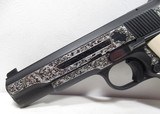 FINE COLT 1911 – 38 SUPER SLIDE (1967) with 22 CONVERSION UNIT from COLLECTING TEXAS – COLT MASTER ENGRAVED - 3 of 20