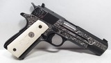 FINE COLT 1911 – 38 SUPER SLIDE (1967) with 22 CONVERSION UNIT from COLLECTING TEXAS – COLT MASTER ENGRAVED - 5 of 20