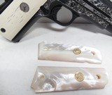 FINE COLT 1911 – 38 SUPER SLIDE (1967) with 22 CONVERSION UNIT from COLLECTING TEXAS – COLT MASTER ENGRAVED - 19 of 20