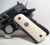 FINE COLT 1911 – 38 SUPER SLIDE (1967) with 22 CONVERSION UNIT from COLLECTING TEXAS – COLT MASTER ENGRAVED - 2 of 20